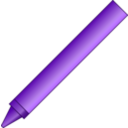 download Crayon clipart image with 270 hue color