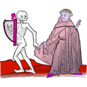 download Dance Macabre 8 clipart image with 270 hue color