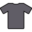 download Grey T Shirt clipart image with 0 hue color