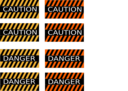Caution And Danger Signs