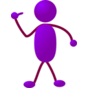 download Stickman 12 clipart image with 90 hue color
