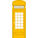 download London Phonebooth clipart image with 45 hue color