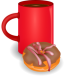 Coffee And Doughnut