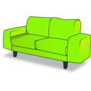 download Sofa Tandem clipart image with 45 hue color