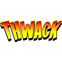 download Thwack Vintage Comic Book Sound Effects clipart image with 0 hue color