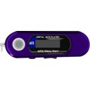 download Mp3 Player clipart image with 45 hue color