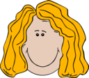 Lady Face Cartoon