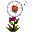 download Singing Daisy clipart image with 315 hue color