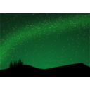 download Nightscape clipart image with 270 hue color