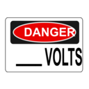 download Danger Blank Volts Alt 1 clipart image with 0 hue color