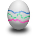 download Easter Egg clipart image with 90 hue color