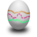 download Easter Egg clipart image with 270 hue color