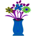download Flores clipart image with 180 hue color