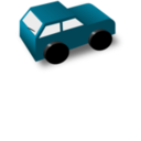 download Cartoon Car Back clipart image with 0 hue color