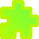 download Icon Puzzle Yellow clipart image with 45 hue color
