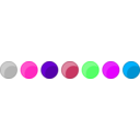 download Colorful Circle Icon Backgrounds clipart image with 270 hue color