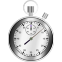 download Stop Watch clipart image with 270 hue color