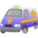 download Ambulance clipart image with 45 hue color