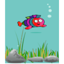 download Fish clipart image with 315 hue color