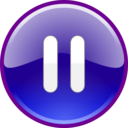 download Windows Media Player Pause Button clipart image with 45 hue color