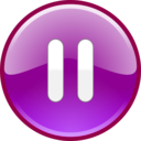download Windows Media Player Pause Button clipart image with 90 hue color