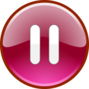 download Windows Media Player Pause Button clipart image with 135 hue color