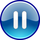 download Windows Media Player Pause Button clipart image with 0 hue color