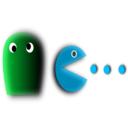 download Pacman clipart image with 135 hue color