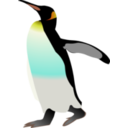 download Emperor Penguin clipart image with 0 hue color