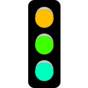download Traffic Light V clipart image with 45 hue color