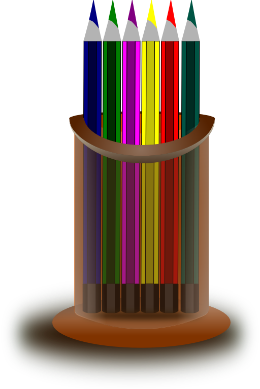 Pencil Stand 2 Clipart i2Clipart Royalty Free Public Domain Clipart