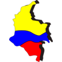 download Colombia clipart image with 0 hue color