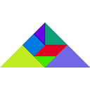 download Tangram clipart image with 45 hue color