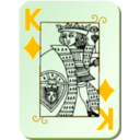 download Guyenne Deck King Of Diamonds clipart image with 45 hue color