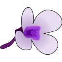 download Thaliana Flower clipart image with 225 hue color