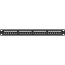 download 24 Port Patch Panel clipart image with 0 hue color