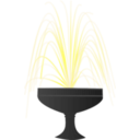 download Fountain clipart image with 225 hue color