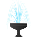 download Fountain clipart image with 0 hue color