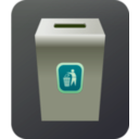 download Trash Can clipart image with 45 hue color