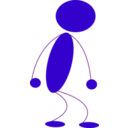download Blueman 105 clipart image with 45 hue color