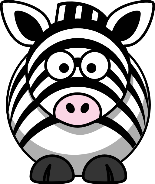 Cartoon Zebra Clipart I2clipart Royalty Free Public Domain Clipart