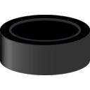 download Hockey Puck clipart image with 45 hue color
