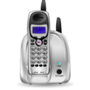 download Cordless Phone clipart image with 180 hue color