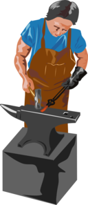 Blacksmith And Tools