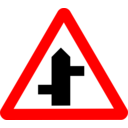 download Roadsign Staggered clipart image with 0 hue color