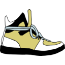 download Sideview Sneaker clipart image with 0 hue color