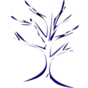 download Tree clipart image with 90 hue color