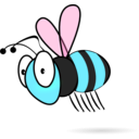 download Bee3 Mimooh 01 clipart image with 135 hue color
