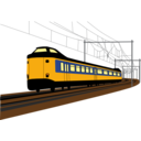 download Dutch Train clipart image with 0 hue color
