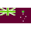 download Flag Of Victoria Australia clipart image with 90 hue color